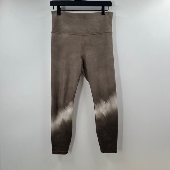 Athleta Green Marble Elation 7/8 Tight Size Medium - Picture 1 of 8